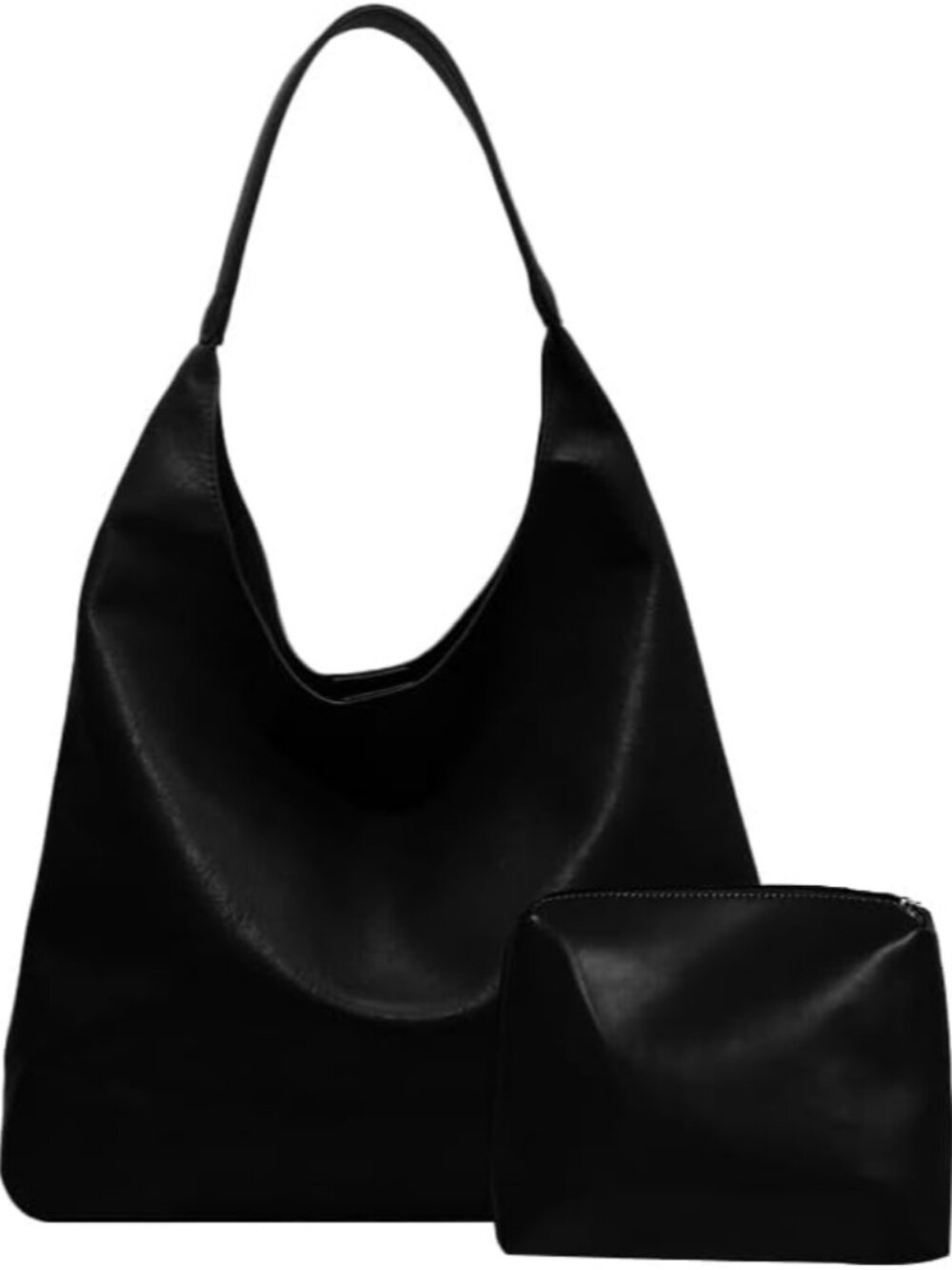 Hobo Bags for Women Soft Vegan Leather Shoulder Tote Handbag & Purses - Large Ca